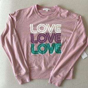 NWT Spiritual gangster S Lilac Sweater